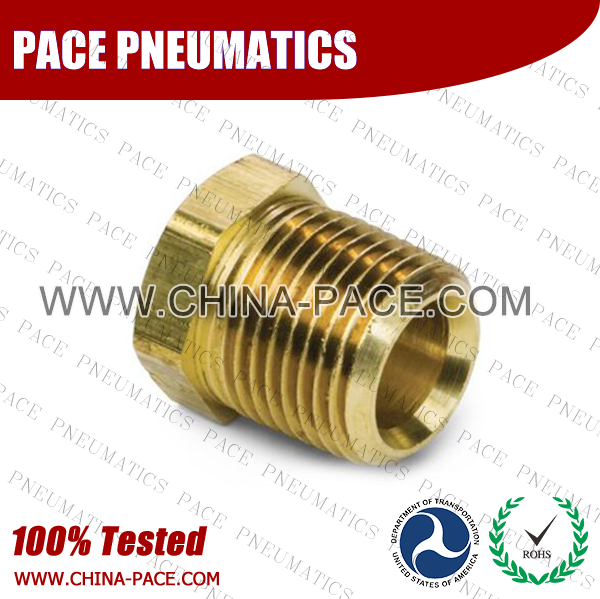 Cored Hex Plug Pipe Fittings, Brass Pipe Fittings, Brass Hose Fittings, Brass Air Connector, Brass BSP Fittings